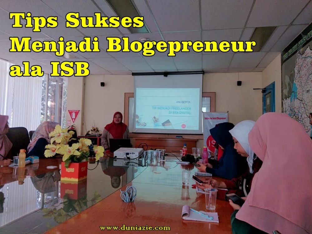 Bloggerpreneur ISB