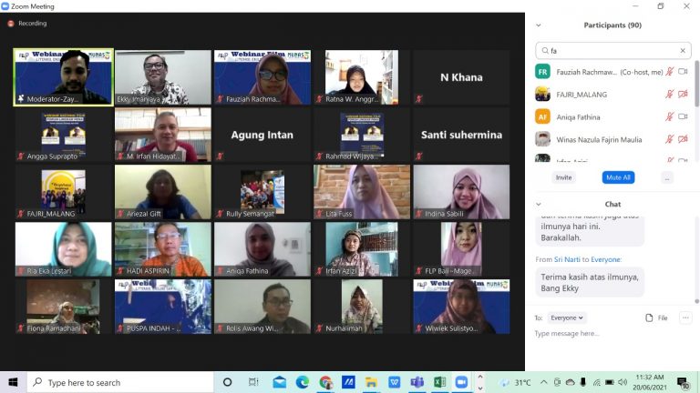Webinar Nasional Film Forum Lingkar Pena (FLP)