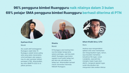 Ruangguru: Pilihan Terbaik Orangtua Demi Kebaikan Anak