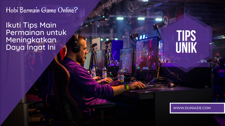 Hobi Bermain Game Online? Ikuti Tips Main Permainan untuk Meningkatkan Daya Ingat Ini