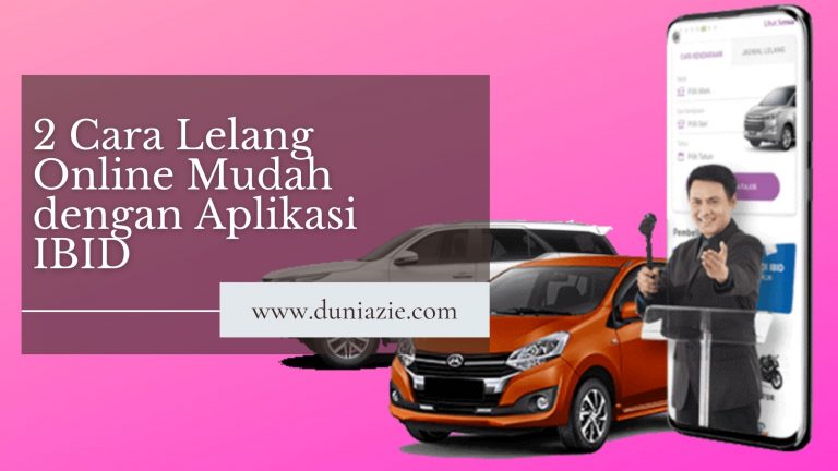 2 Cara Lelang Online Mudah dengan Aplikasi IBID