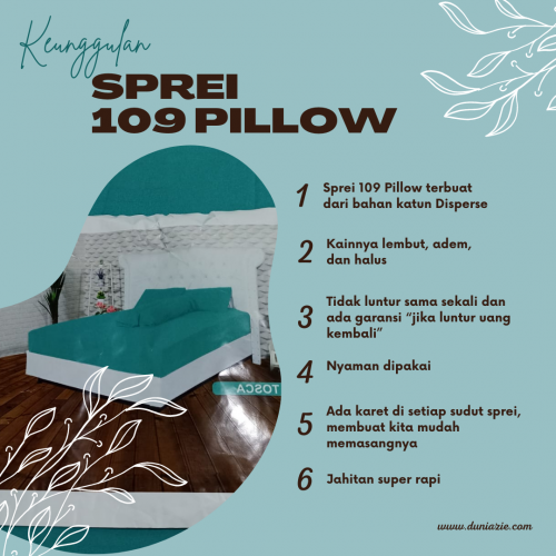 Sprei 109 Pillow: Sprei Lokal Kualitas Internasional