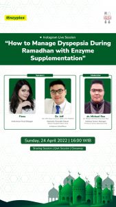 Atasi Gejala Dispepsia Sejak Dini dengan Suplemen Enzim Pencernaan