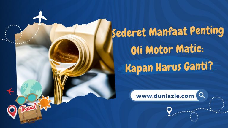 Sederet Manfaat Penting Oli Motor Matic: Kapan Harus Ganti?