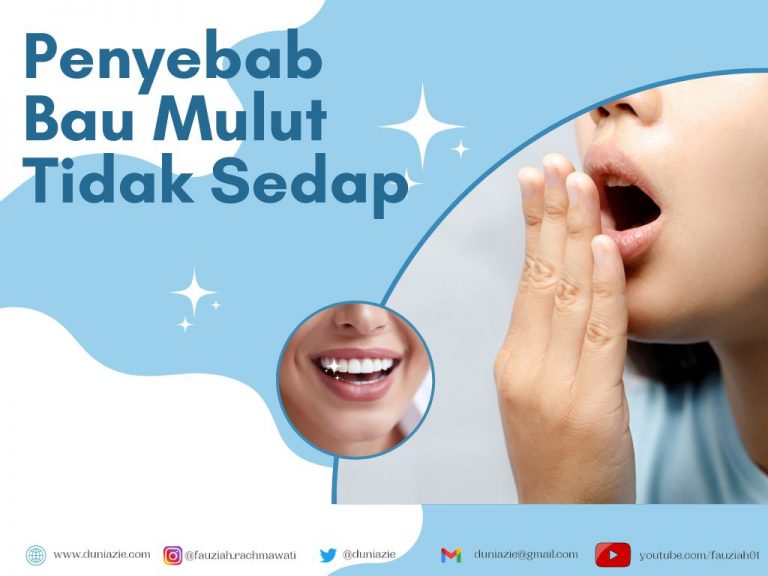 7 Penyebab Bau Mulut Tidak Sedap