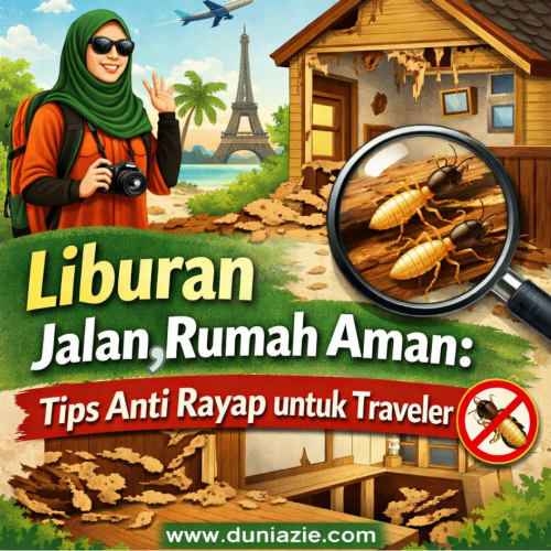 Liburan Jalan, Rumah Aman: Tips Anti Rayap untuk Traveler