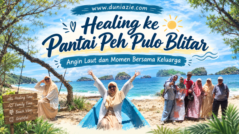 Healing ke Pantai Peh Pulo Blitar: Angin Laut dan Momen Bersama Keluarga
