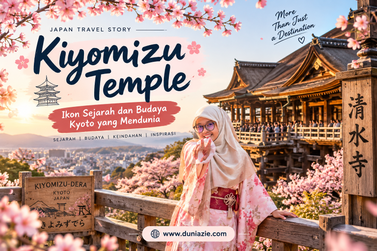 Kiyomizu Temple, Ikon Sejarah dan Budaya Kyoto yang Mendunia
